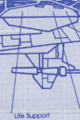Inset of an Origin Aerospace Raptor blueprint showing the life support.