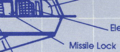 Inset of an Origin Aerospace Scimitar blueprint showing the missile lock.