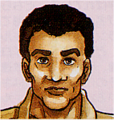Joseph Khumalo as seen in the Super Famicom Manual