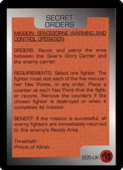 WCTCG Secret Orders Kilrathi Spaceborne Warning and Control Operation.png